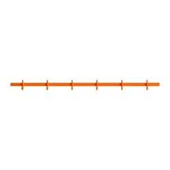 Porte-manteau Relief medium 82 cm, Orange