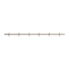 Porte-manteau Relief medium 82 cm, Beige