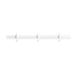 Porte-manteau Relief small 41 cm, Blanc