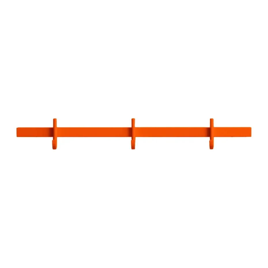 Porte-manteau Relief small 41 cm, Orange