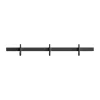 Porte-manteau Relief small 41 cm, Gris
