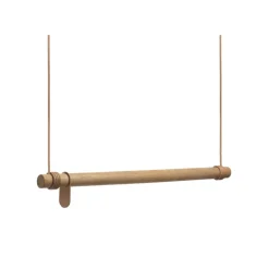 Porte-manteau Swing, oak nature, l, corde nature