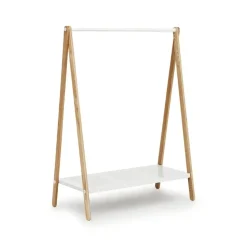 Porte-manteau Toj, white, structure en frêne