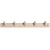 Porte-manteaux Else naturel, 5 boutons
