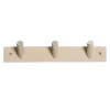 Porte-manteaux Else naturel, 3 boutons