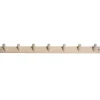 Porte-manteaux Else naturel, 7 boutons