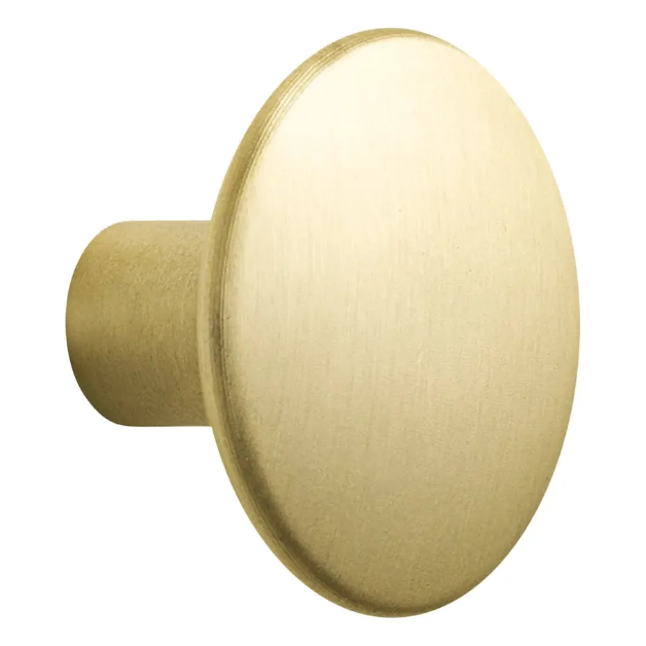 Porte-vêtements The Dots métal 3,9cm, Laiton