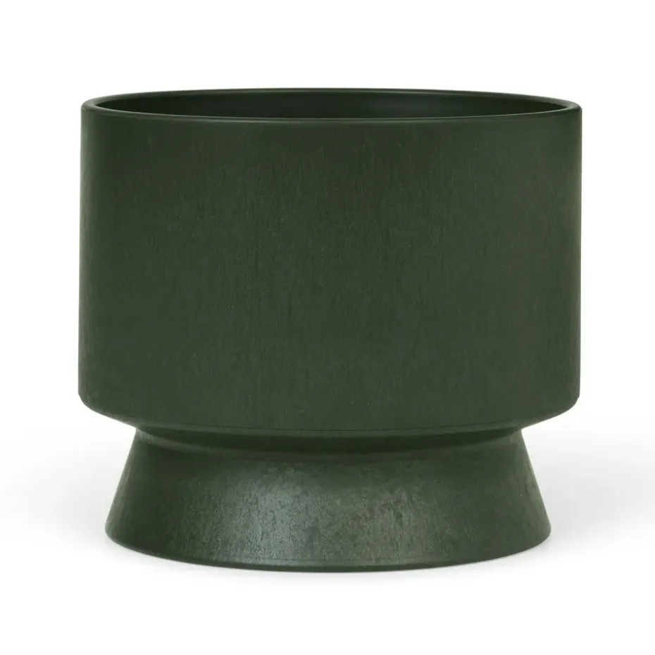 Pot de fleur Ro Ø15 cm, Vert foncé