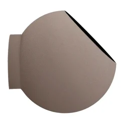 Pot mural Globe Ø17 cm, Taupe