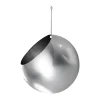 Pot suspendu GLOBE Ø17 cm h28 cm, Argent