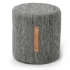 Pouf Björk haut, gris foncé