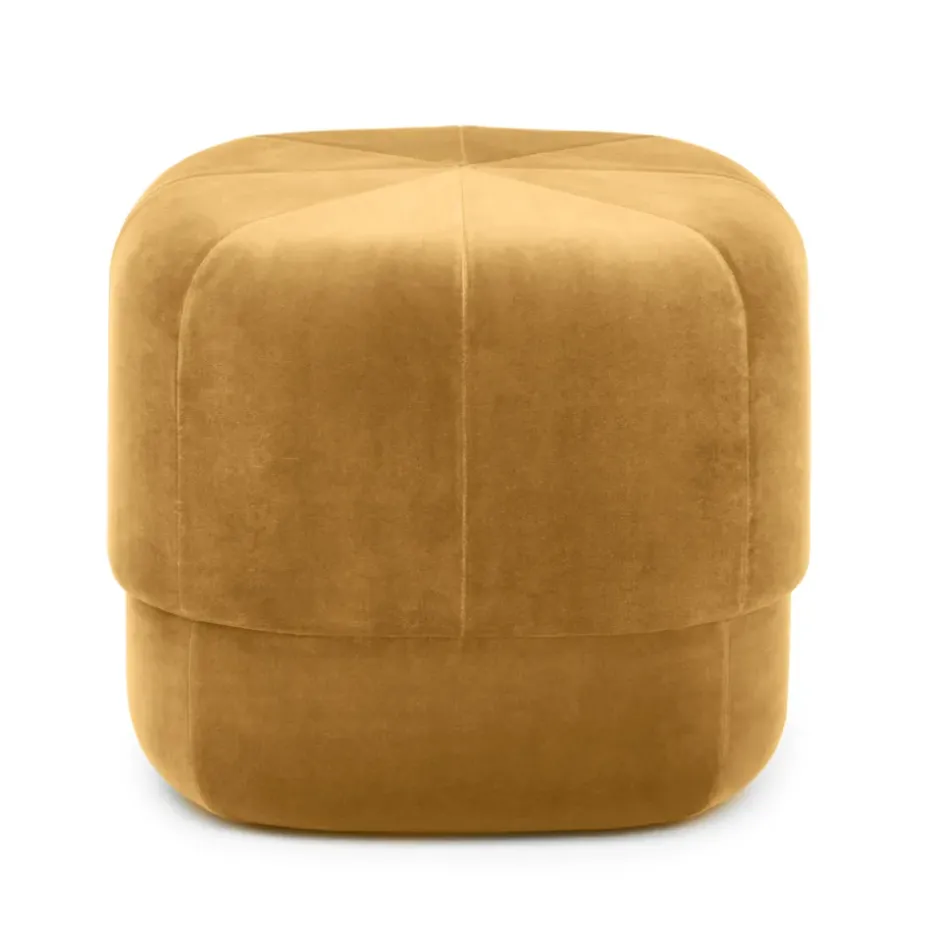 Pouf Circus, jaune