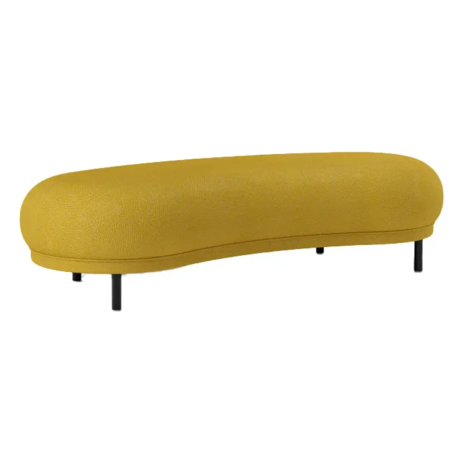 Pouf Dandy, Chêne teinté-Sacho Safire 017