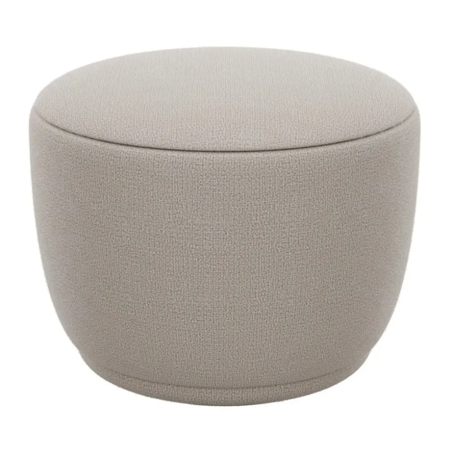 Pouf Kuon Ø48x45 cm, Socia désert