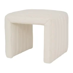 Pouf Lyne 46x35x38 cm, Off white