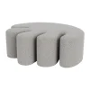 Pouf Palma Large 99x118 cm, Pebble