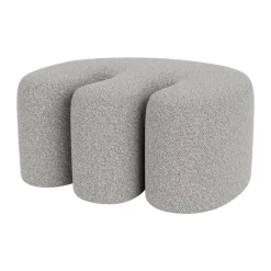 Pouf Palma Medium 70x92 cm, Pebble