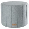 Pouf Shepherd Anja 40x50 cm, Granit (gris)