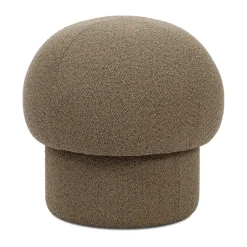Pouf Uno Ø50 cm, Brown