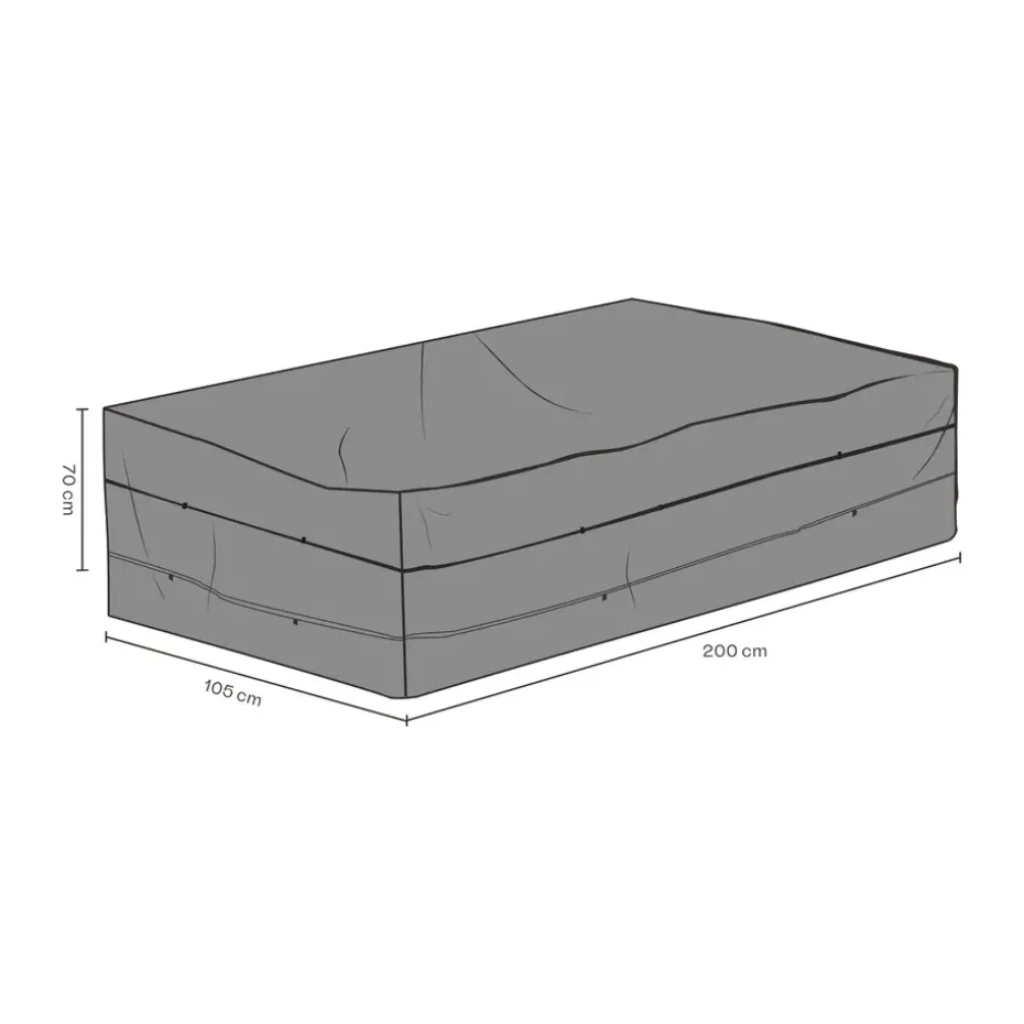 Protection de meuble Brafab canapé, Noir 200 cm