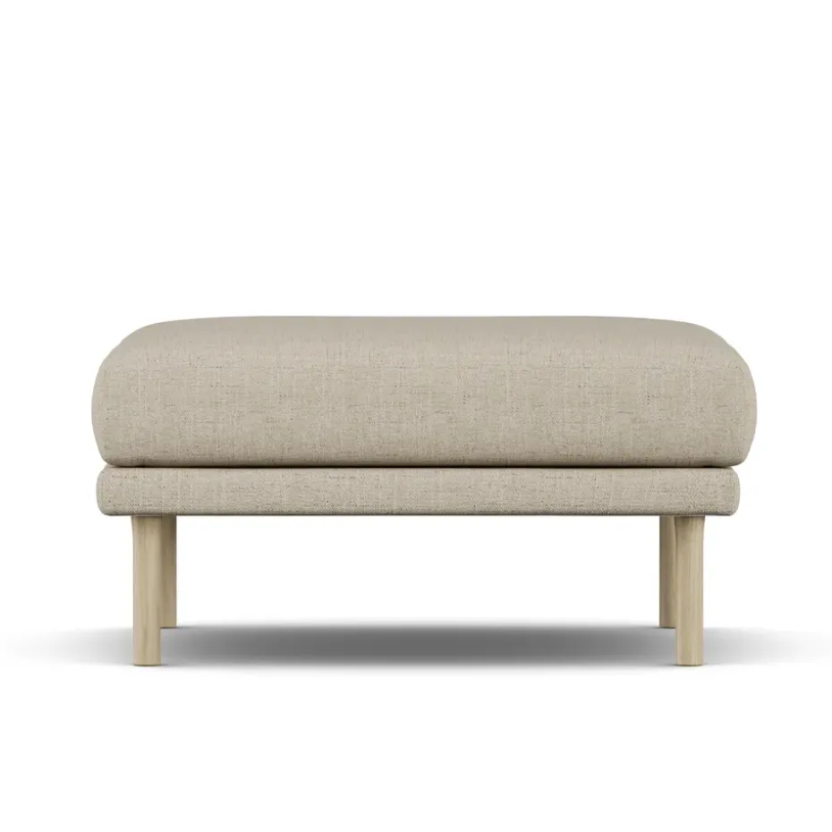 Repose-pieds Sjövik, Bern Beige 0341-chêne blanchi à l’huile
