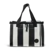 Sac isotherme City petit 3,2 L, Noir-blanc