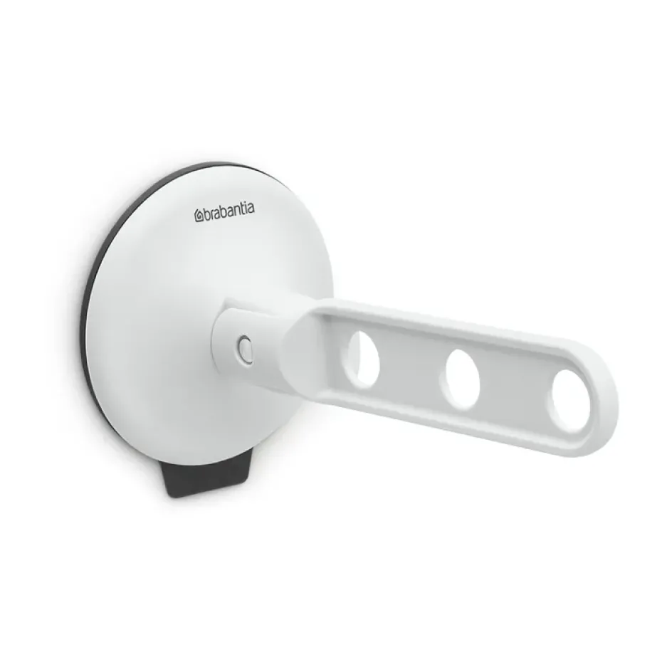 Support Brabantia avec ventouse, Gris clair