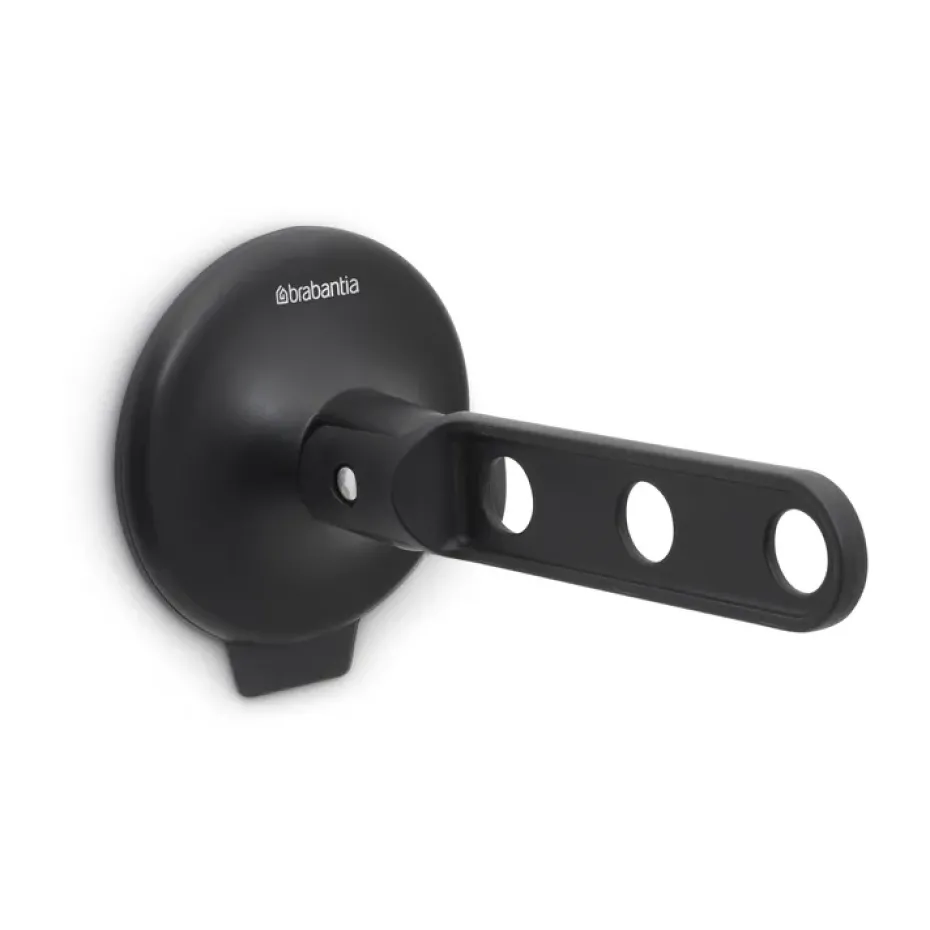 Support Brabantia avec ventouse, Noir