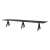 Support de bureau Works hauteur réglable, Noir