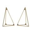 Support Pythagoras, lot de 2, laiton