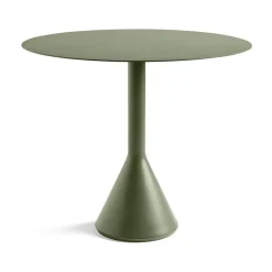 Table à café ronde Palissade Cone, Olive, ø90