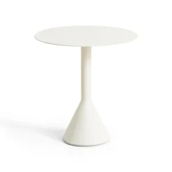Table à café ronde Palissade Cone, Cream white, Ø70 cm