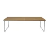 Table à manger B31, Chêne huilé - pieds galvanisés