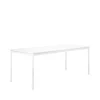 Table à manger Base, white, bord en ABS, 190x85 cm