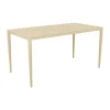 Table à manger Bigby, Lemon, 144x76 cm