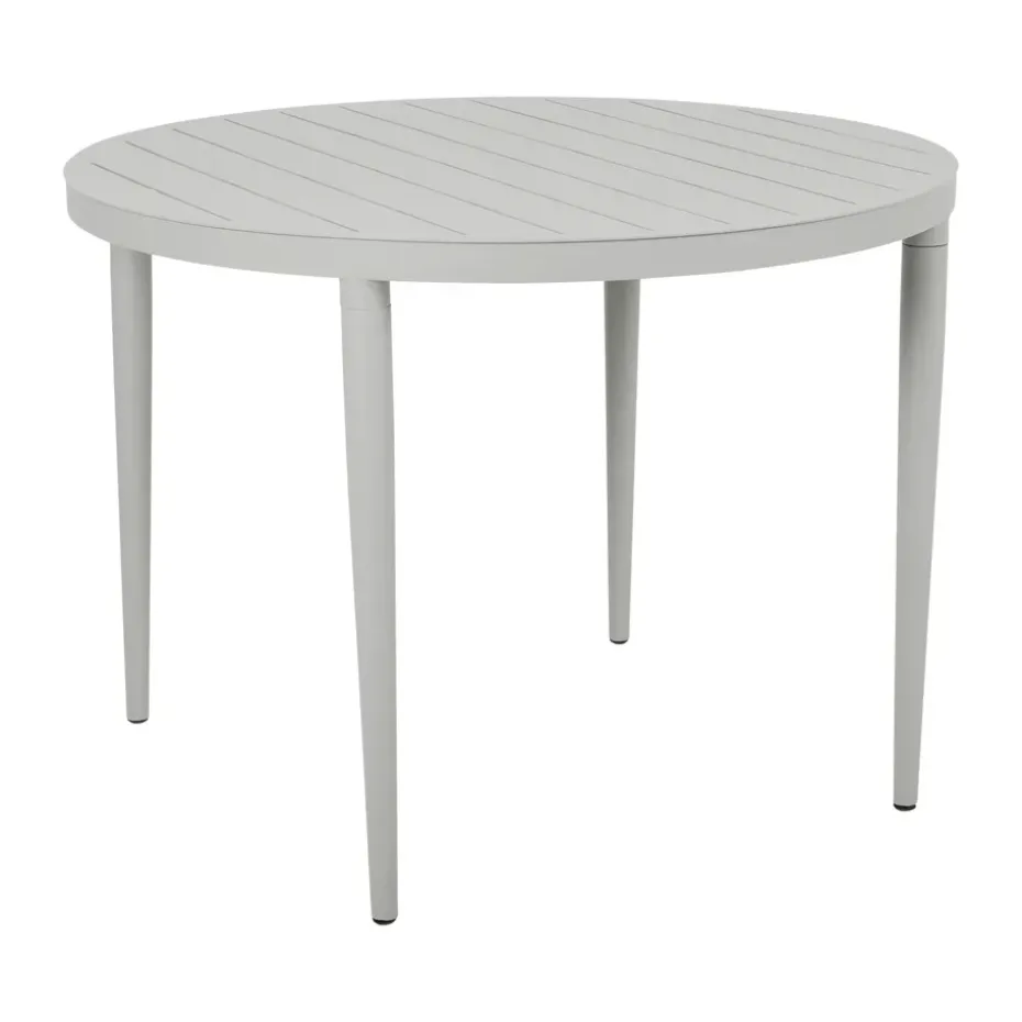 Table à manger Bigby, Light grey, Ø100 cm