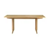 Table à manger C64 Shaker 90x180 cm, Oak nature oiled