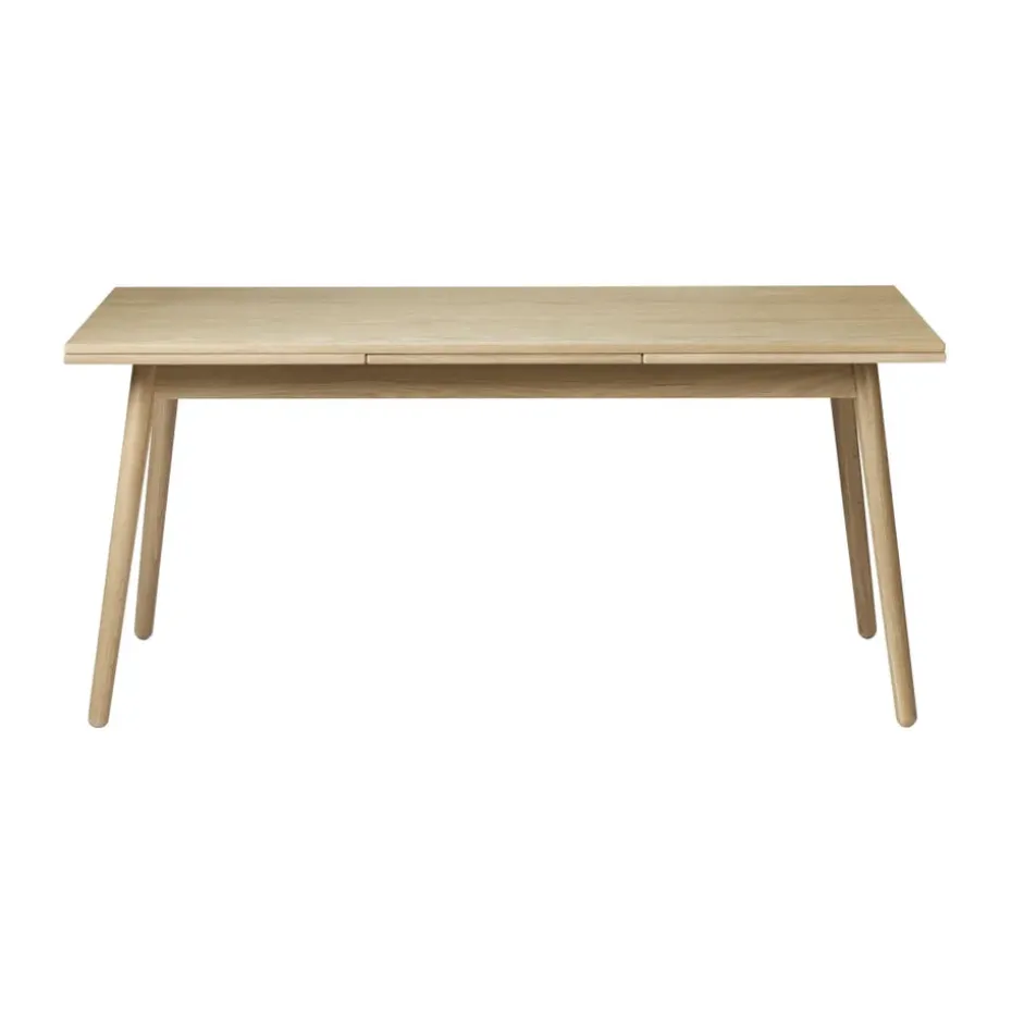 Table à manger C35B Dutch Extract 82x160 cm, Oak nature-oak nature lacquered