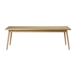 Table à manger C35C Dutch extract 82x160 cm, Oak nature-oak nature lacquered