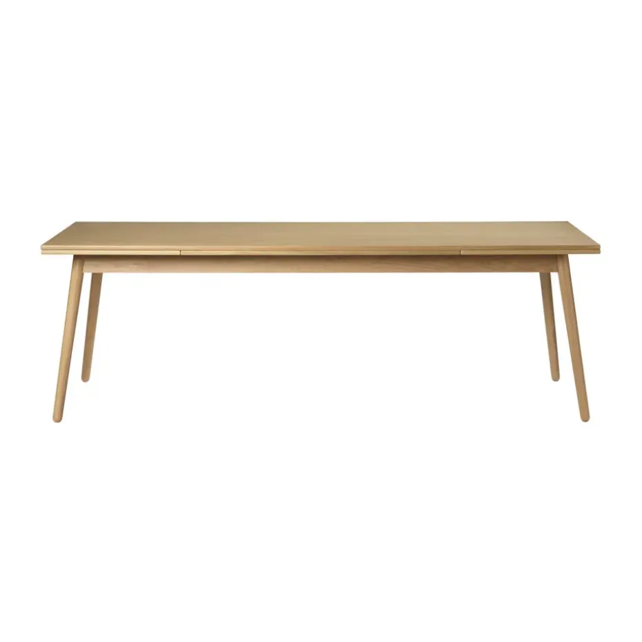 Table à manger C35C Dutch extract 82x160 cm, Oak nature-oak nature lacquered