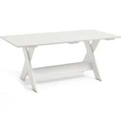 Table à manger Crate Dining Table 180x89,5 cm pin laqué, White