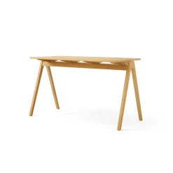 Table à manger Daystak RD2 122x71x61 cm, Honey stained beech