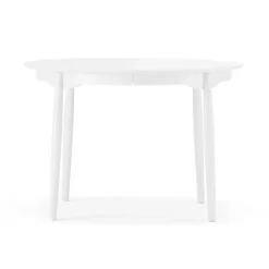Table à manger divisible Carl Ø115 cm, Bouleau blanc 21