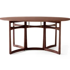 Table à manger Drop Leaf HM6, Noyer