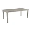 Table à manger extensible Lomma, Khaki 194-312 cm