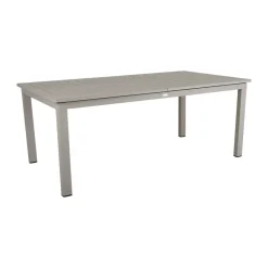 Table à manger extensible Lomma, Khaki 194-312 cm
