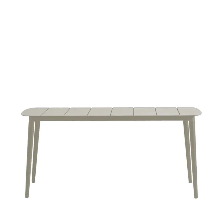 Table à manger Marsala, Taupe, 152x90 cm