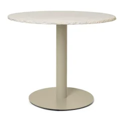 Table à manger Mineral, Bianco curia, cashmere
