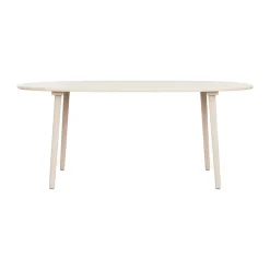 Table à manger Miss Tailor, Bouleau clair verni mat, 180x90 cm