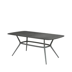 Table à manger ovale Joy, Dark grey-Light grey